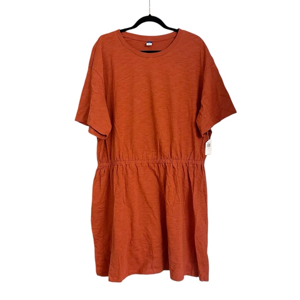 Old Navy Terracotta Cinched Waist Mini Drees